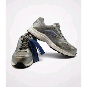 Reebok  Gray Composite Toe Slip Resistant Work Shoes SZ 7.5 F2413-11 F I/75 C/75